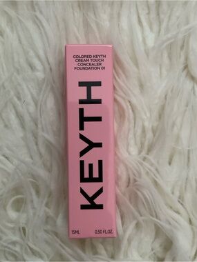 KEYTH CREAM TOUCH CONCEALER #01 ivory beige (15ML, 0.50 FL.OZ.) BNIB